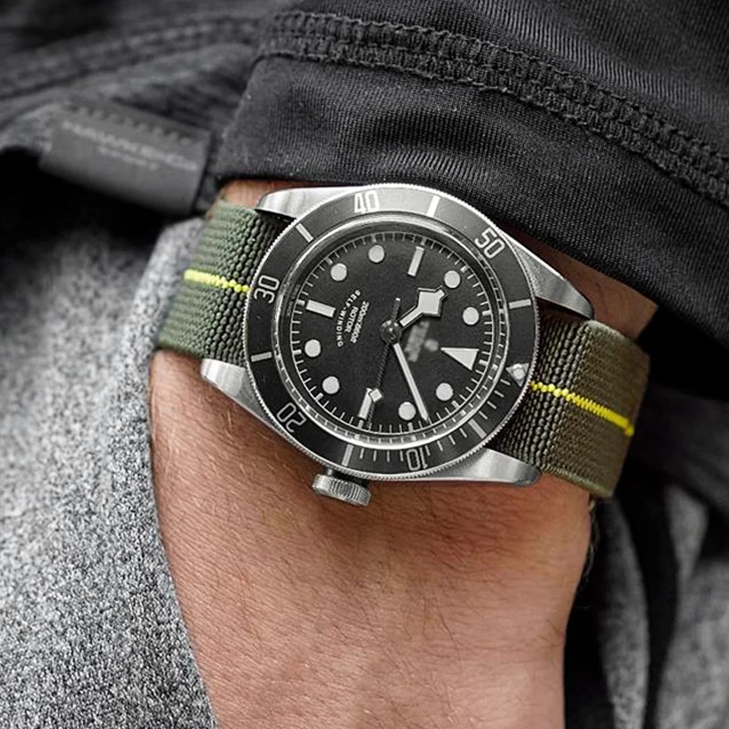 Nato Strap Nylon - Ремешок нейлоновый для наручных часов Seiko