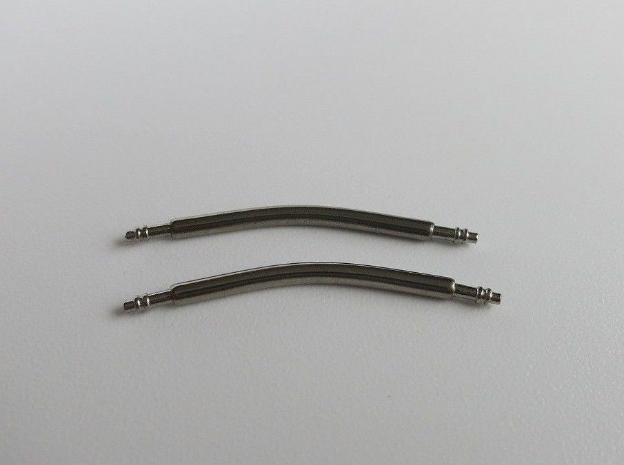 Curved Spring Bar - Изогнутый стальной пружинный стержень для часов