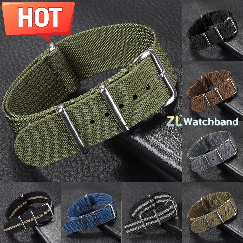 Nato Strap Nylon - Новый ребристый нейлоновый ремешок для часов