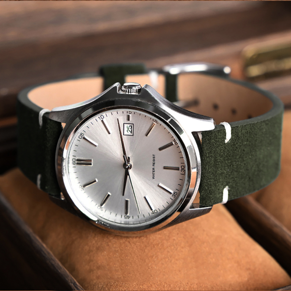 Suede Strap Watch - Браслет 14 мм, 16 мм, 18