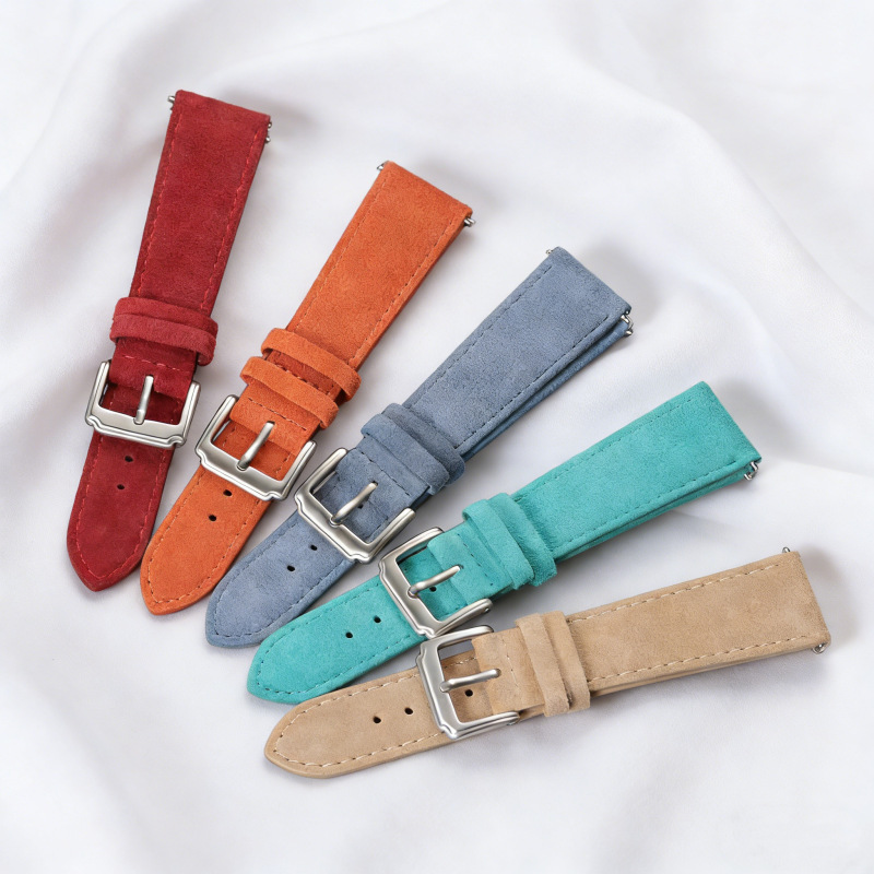 Suede Strap Watch - Быстросъемный ремешок для часов из замши