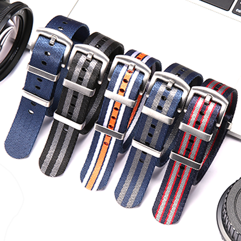 Nato Strap Nylon - Ремешок нейлоновый мягкий для часов Rolex