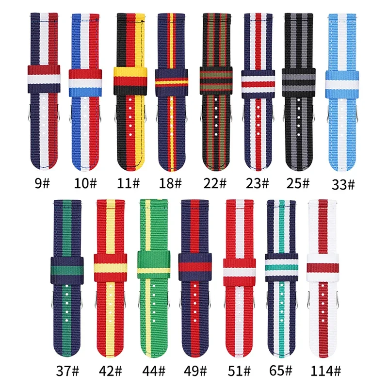 Nato Strap Nylon - Тканый нейлоновый ремешок 20 мм 22