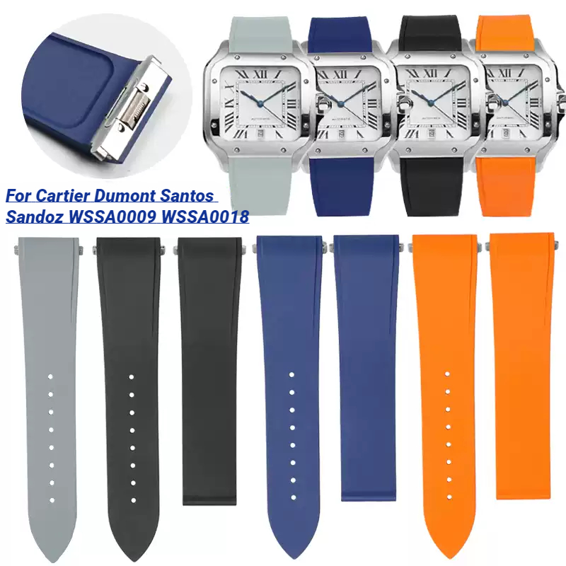 Cartier Watch Santos - 18,5 мм 21 мм металлический быстросъемный