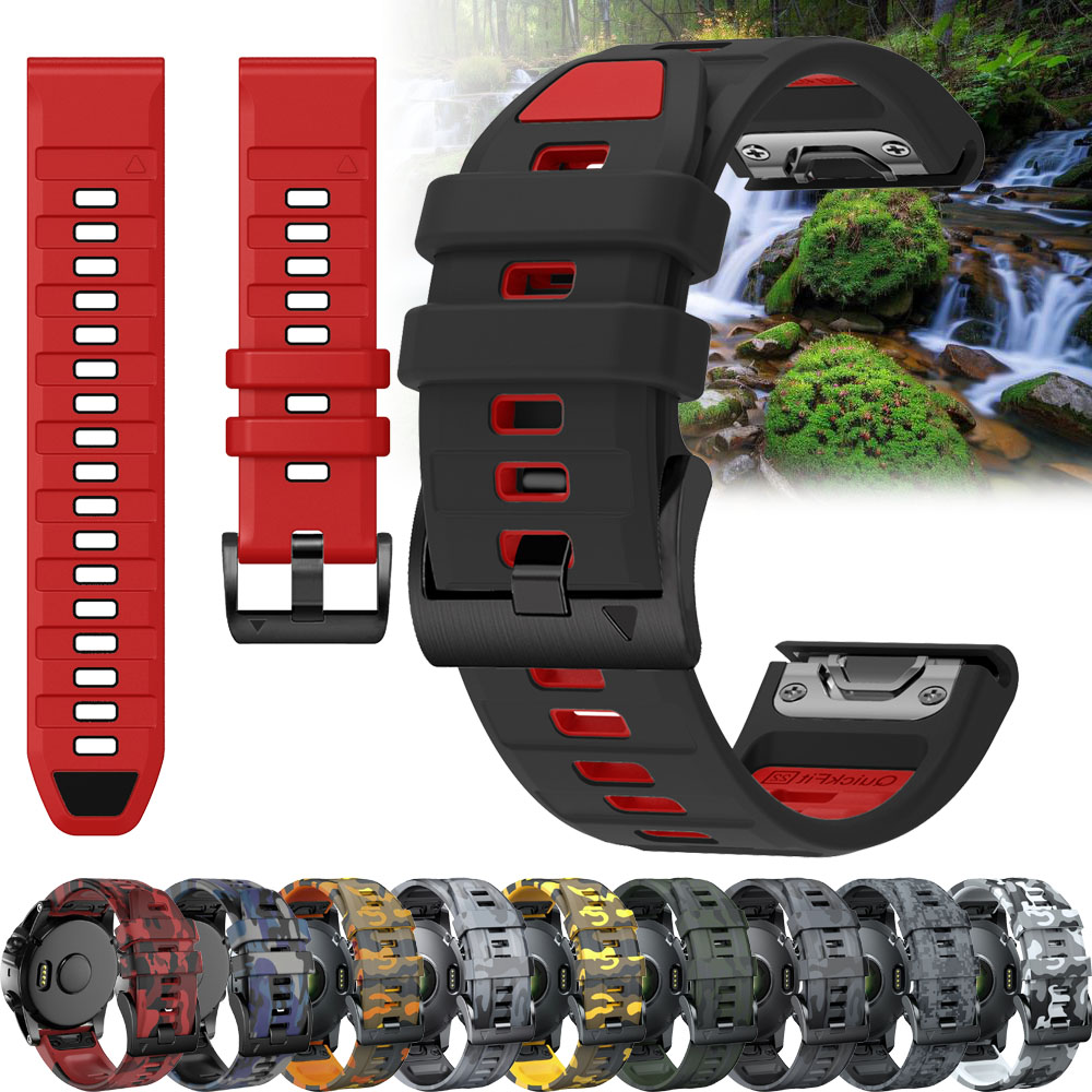 Silicone Watch Band 22Mm - Официальный ремешок для часов Fenix E