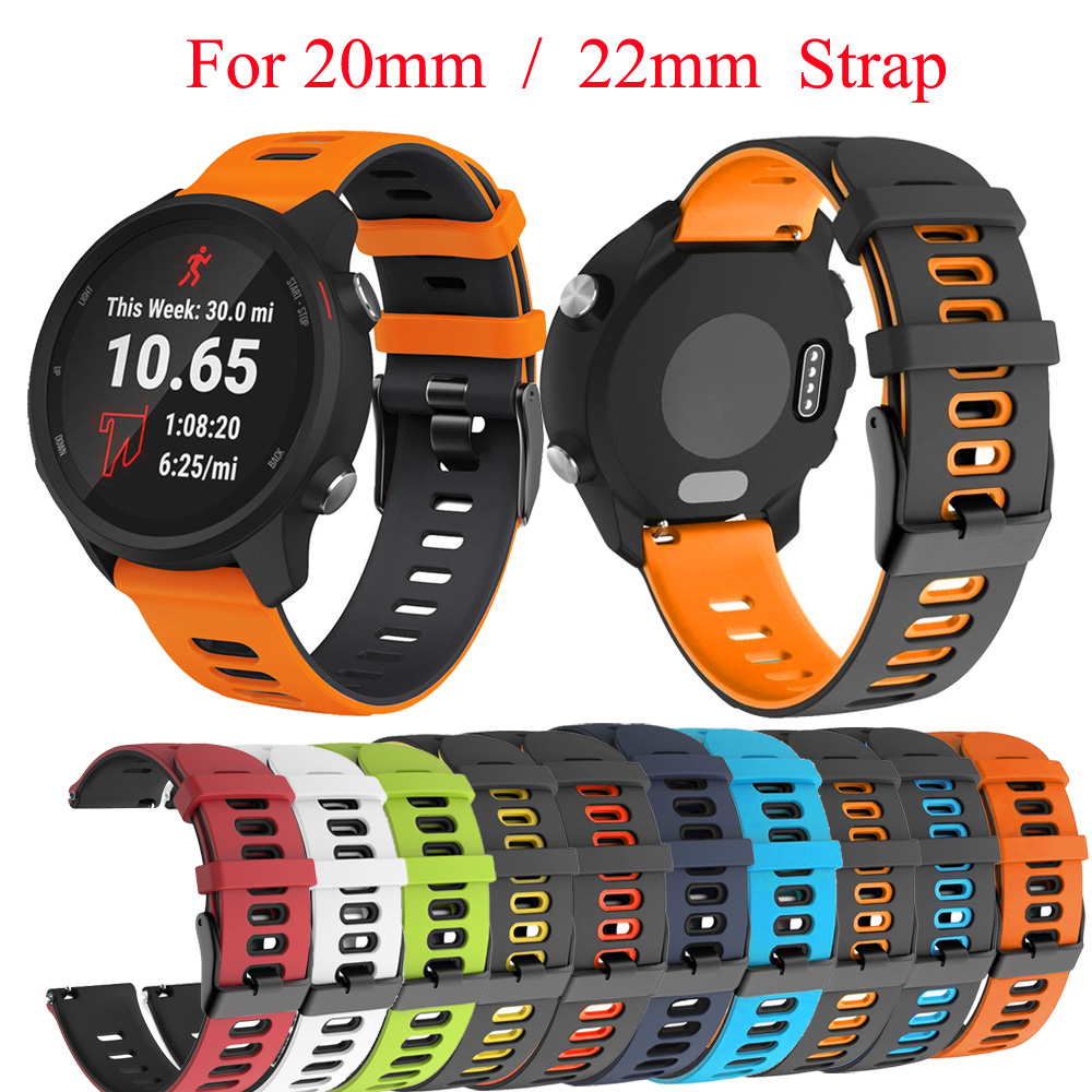Ремешок силиконовый спортивный – обзор и цена Silicone Watch Band 22Mm