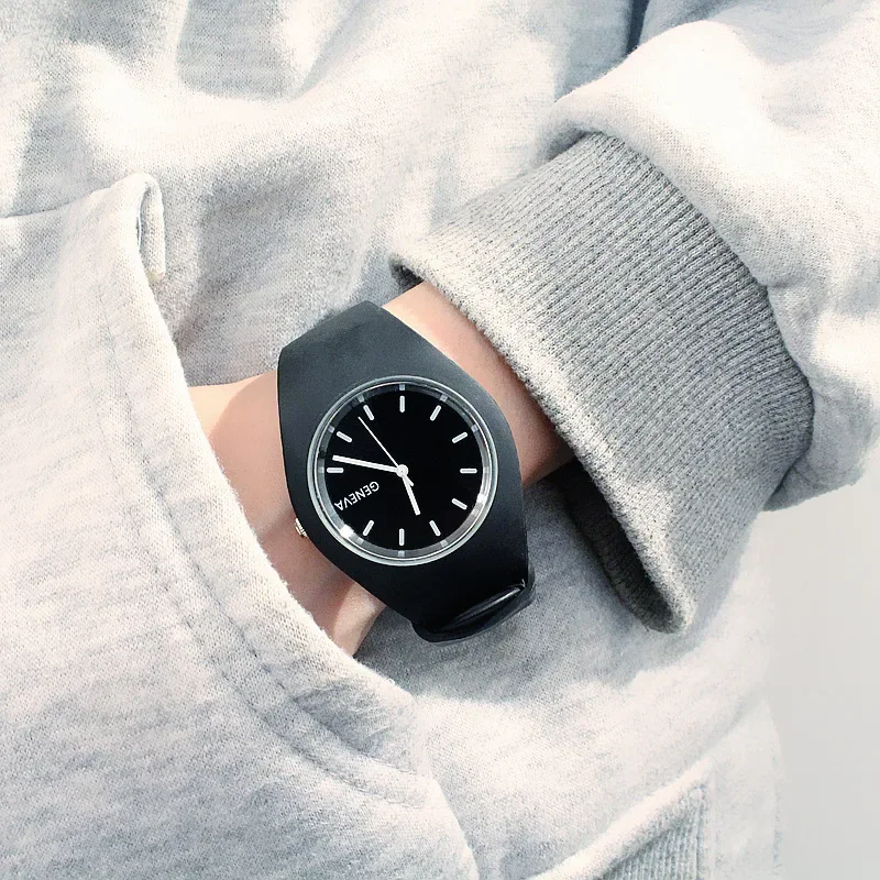 Мужские часы, женские кремовые – обзор и цена Silicone Band Women