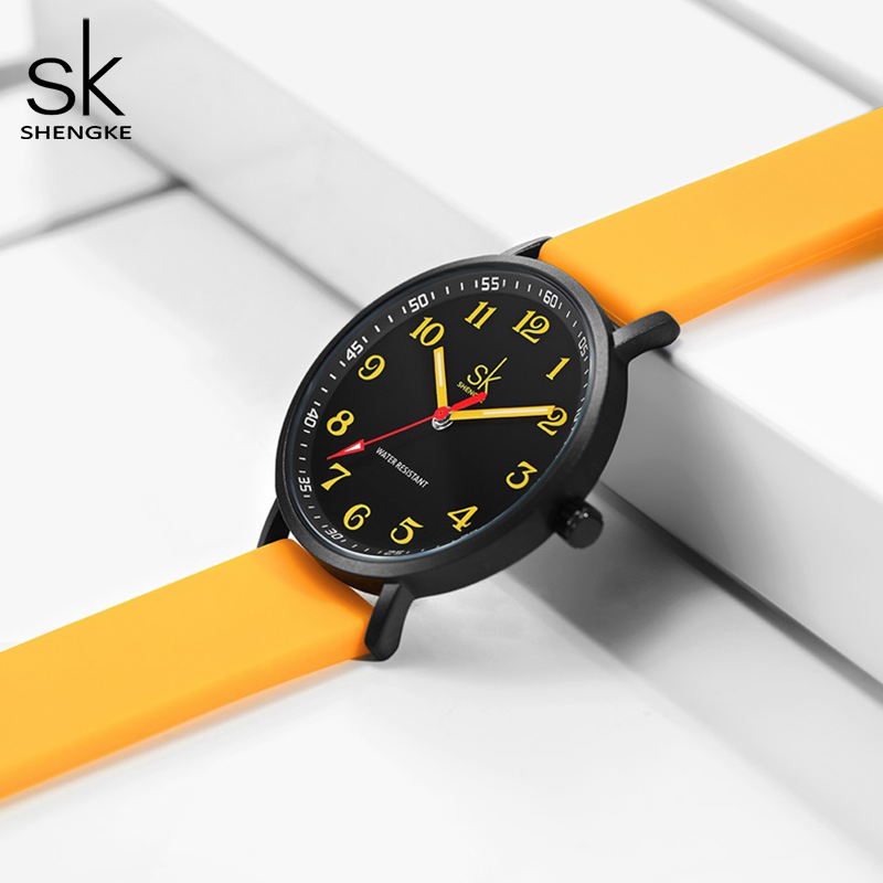 Часы наручные SHENGKE женские  – обзор и цена Silicone Band Women