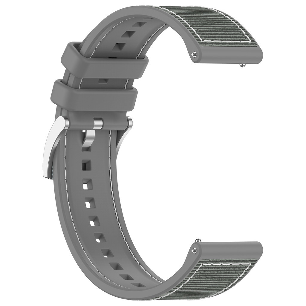 Ремешок плетеный нейлоновый и  – обзор и цена Silicone Watch Band 22Mm