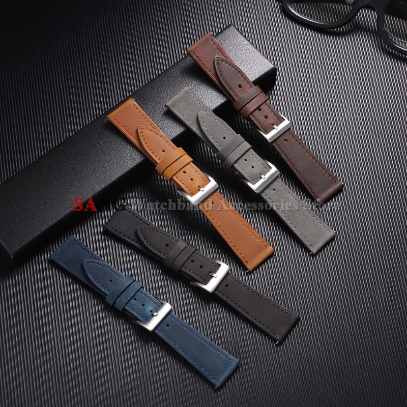 Ремешки для часов из воловьей  – обзор и цена Leather Strap Quick Release