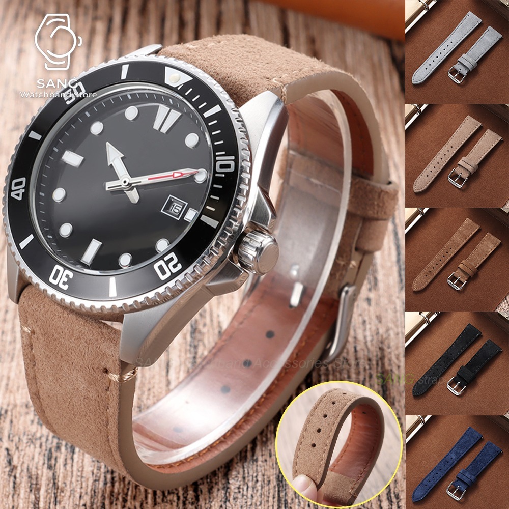 Универсальные ремешки для часо – обзор и цена Suede Strap Watch