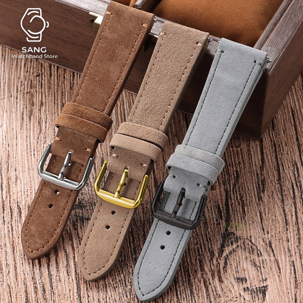 Универсальные ремешки для часо – обзор и цена Suede Strap Watch
