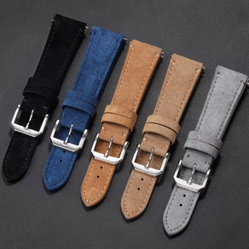 Винтажный замшевый кожаный рем – обзор и цена Suede Strap Watch