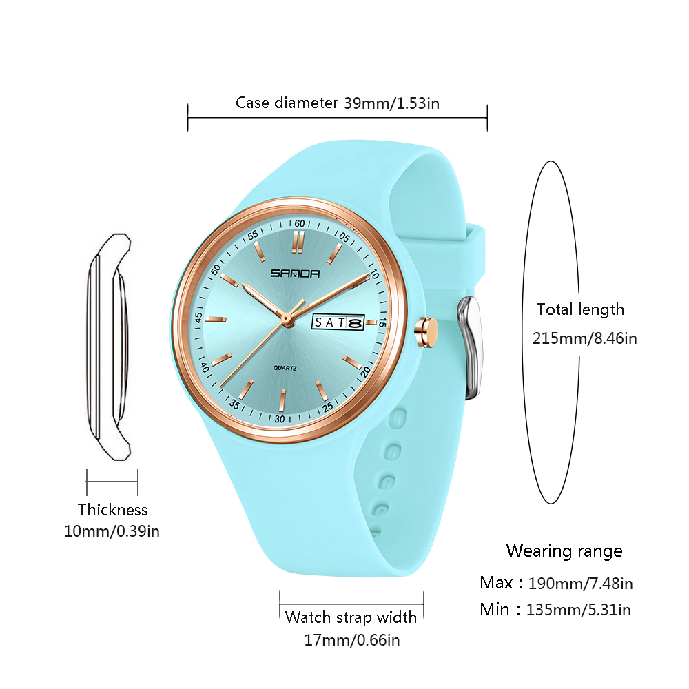 Модный календарь, высококачест – обзор и цена Silicone Band Women
